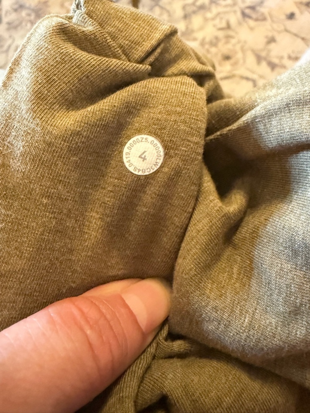 Lululemon • Scuba Pullover hoodie sweatshirt Heathered Grape Leaf cotton terry 4 - Picture 10 of 10